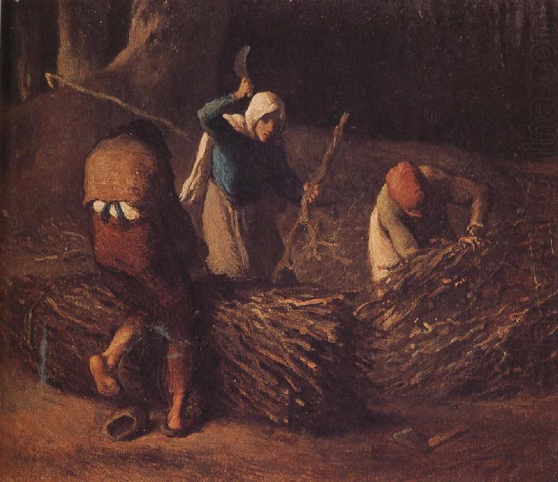 Jean Francois Millet Pack the hay china oil painting image
